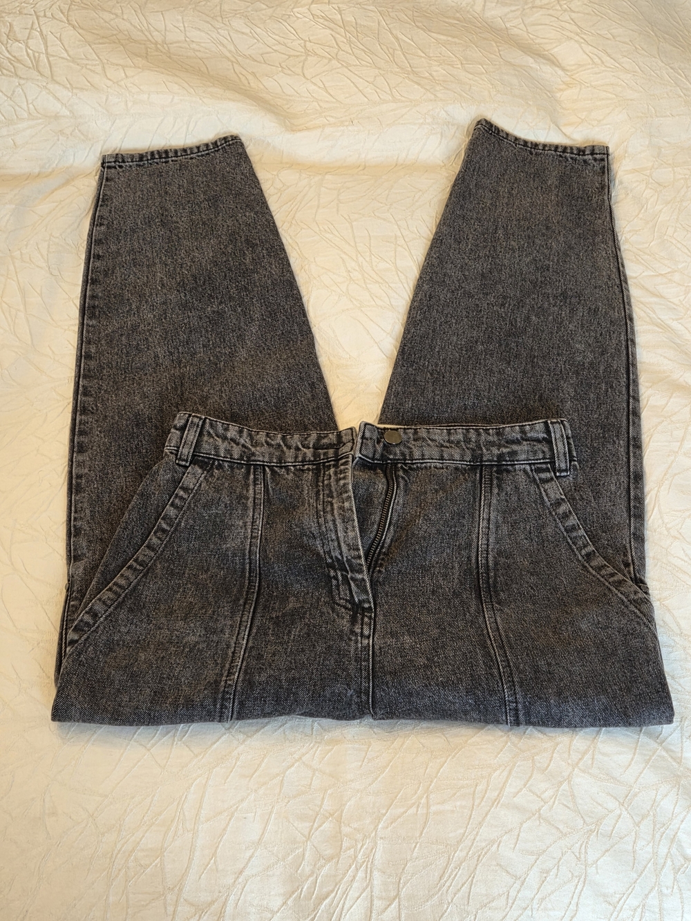 Women's High-Waist Ted Baker Black Wash Jeans